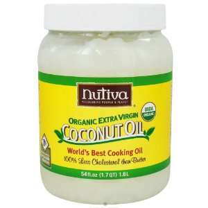 Nutiva Certified Organic Extra Virgin Coconut Oil    54 fl oz  