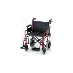  Travel Wheelchair   Blue Heavy Duty 300 lb Capacity. Extra 