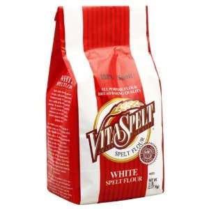 Vita Spelt White Flour, 5 pounds Grocery & Gourmet Food