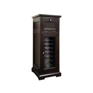   Wood Wine Cellar Bar with Thermoelectric Cooling System Appliances