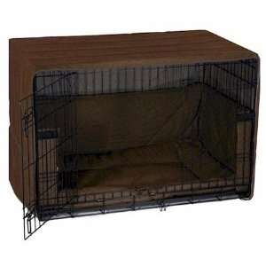  Side Door Dog Crate Cover   Extra Large/Coco Brown Pet 