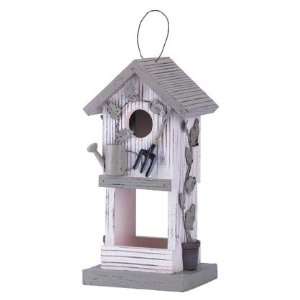  Wood Garden Birdhouse/feeder