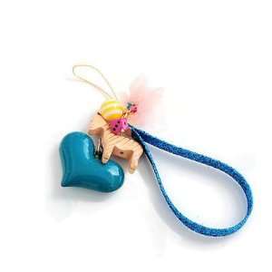 Lovely Wooden Pony Love Phone Chain/beautiful Iphone 4 Strap/best Cell 