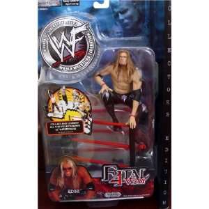  Edge WWE WWF Jakks Pacific Fatal 4 Way Toy Figure Toys 